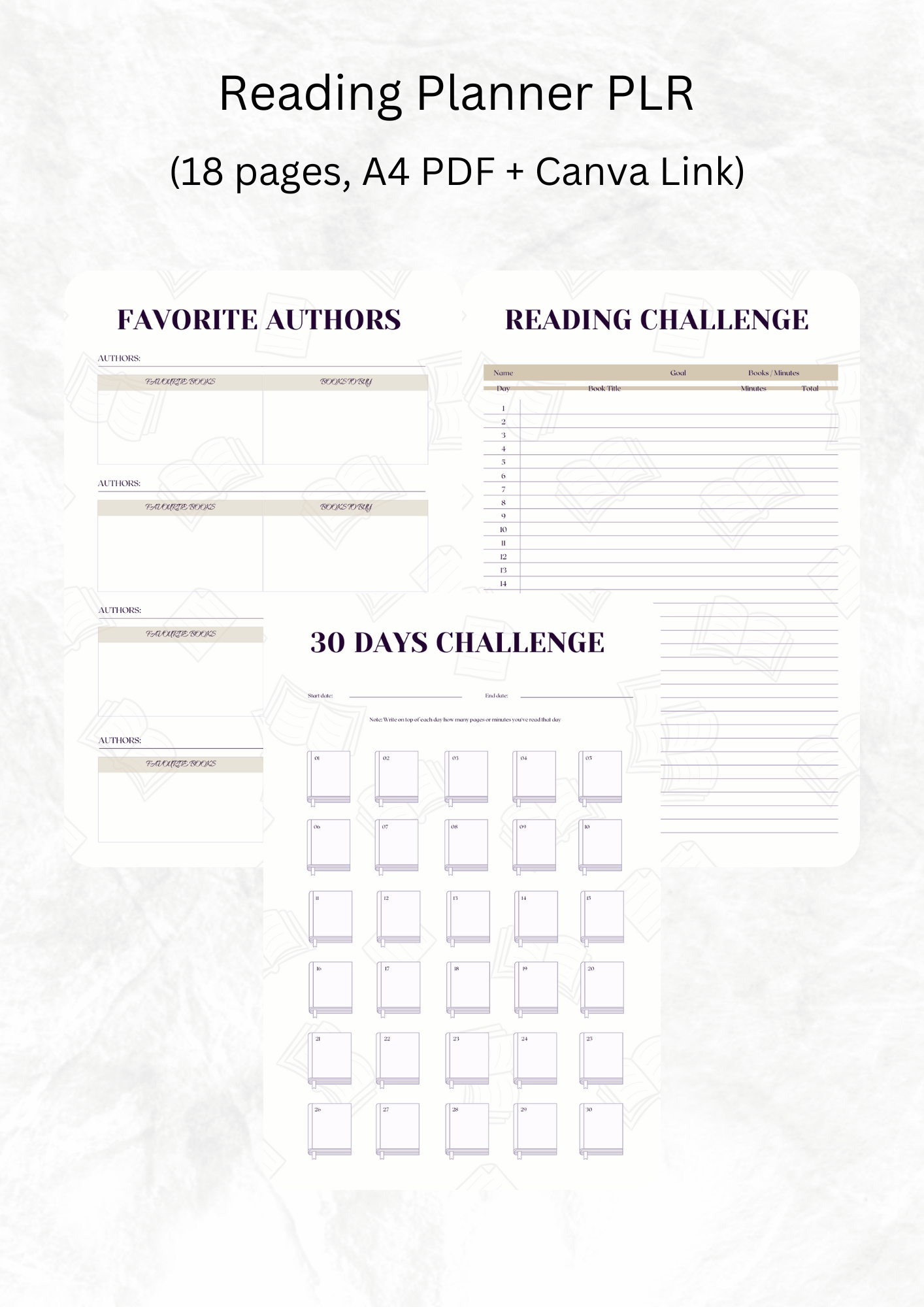 Reading Planner