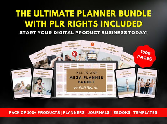 Library of 100+ winning digital products that you can resell today