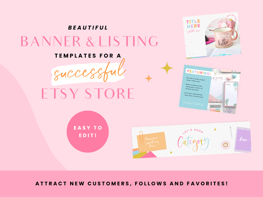 Etsy Shop Kit Bundle