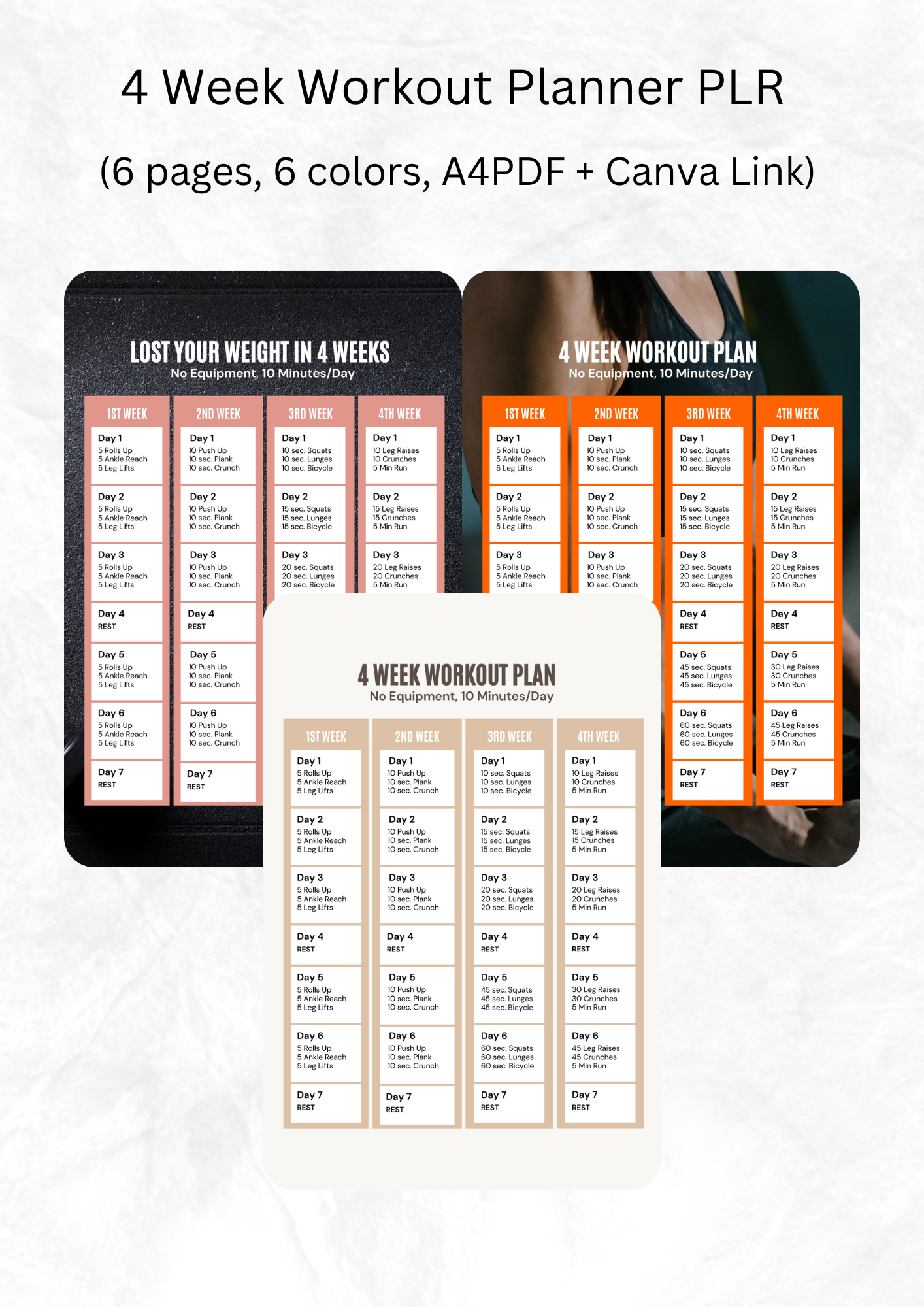 Workout Planner PLR